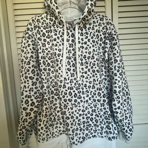 Leopard Hoodie- XL